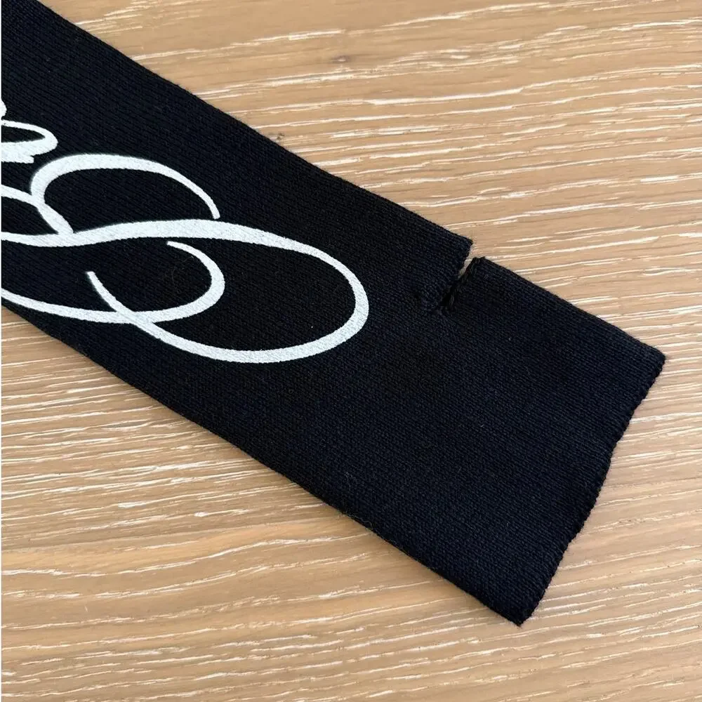 Minga London Arm Warmers Blessed One Size Black White